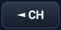 ◄ CH (Step Channel Frequency Down) Icon Crop