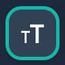 TT (Terminal Text Size Toggle) Icon Crop