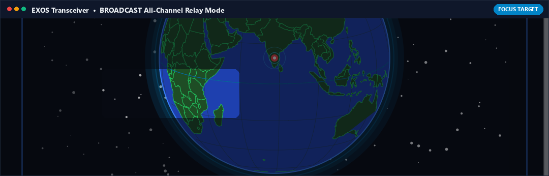 Actual App Snapshot: BROADCAST Mode (Multi-Device Fleet Streaming) Highlighted on Note 8 Interface
