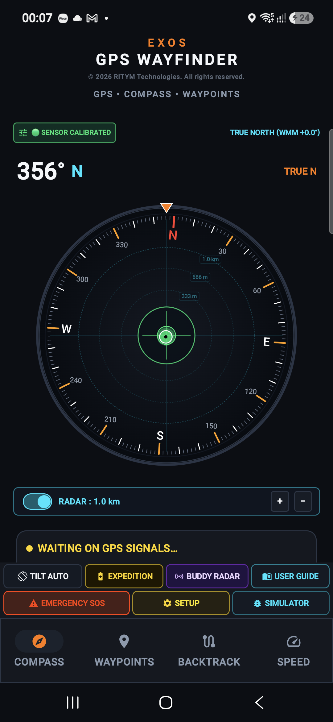 Night Windscreen HUD Mode